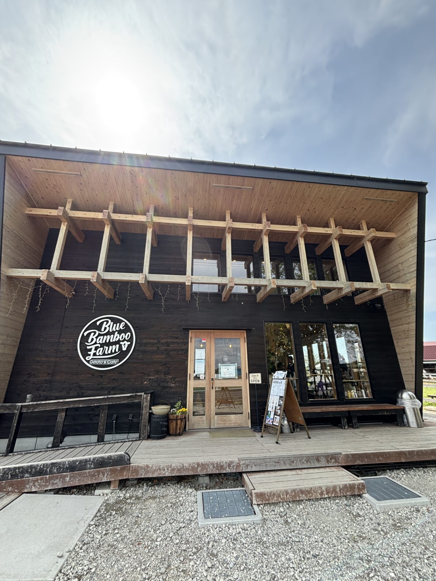 Blue Bamboo Farm Gelato&Cafe 外観