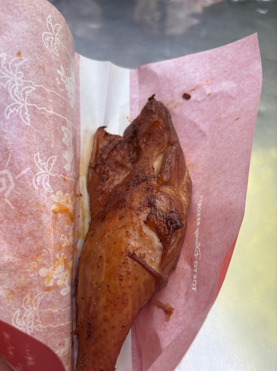 ディズニーシー スモークターキーレッグ 実食